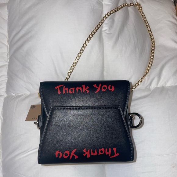 Black and Red To-Go box purse NEVER WORN - Picture 2 of 6